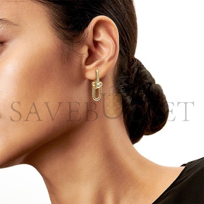 TIFFANY MEDIUM LINK EARRINGS IN YELLOW GOLD 73584531